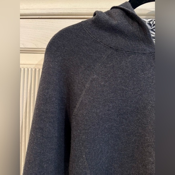 ASPEN Womens Fair Isle Gray Hooded Ski Sweater Size Small - Picture 6 of 15